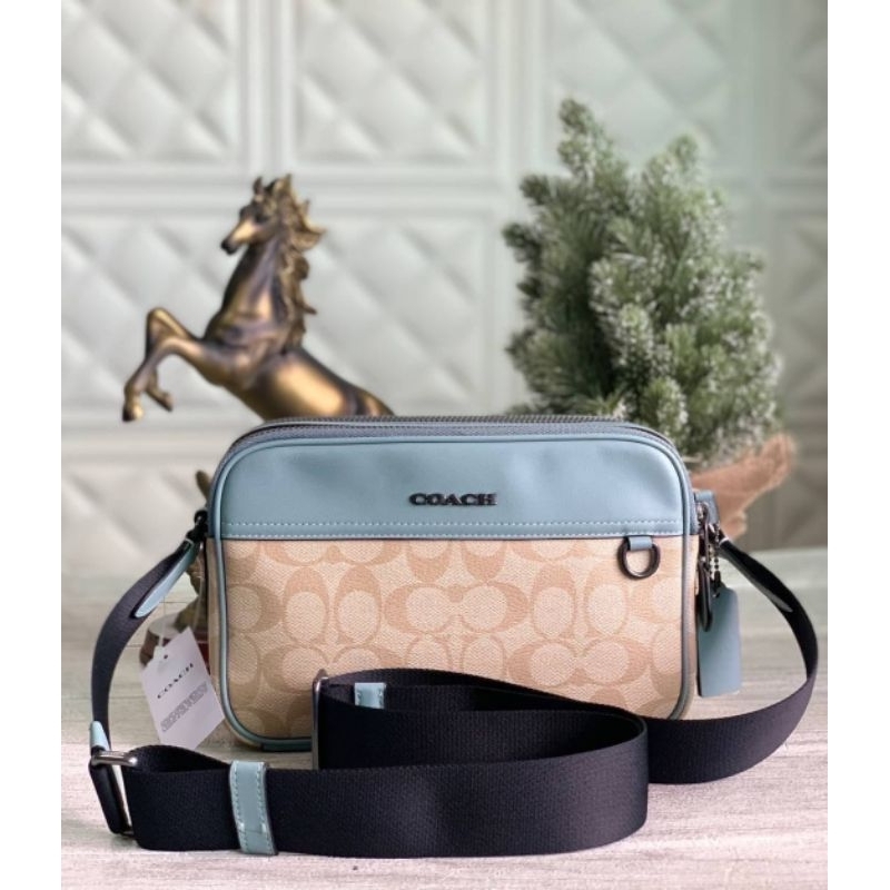 COACH GRAHAM CROSSBODY IN SIGNATURE CANVAS | Shopee Thailand