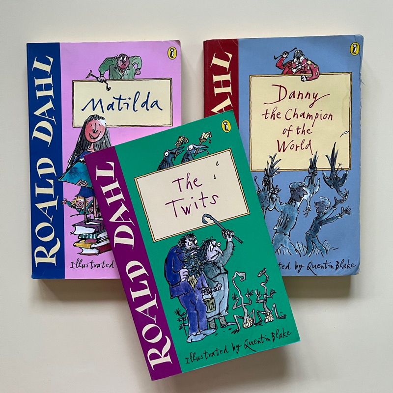 #Chapterbooks #Fictionbooks วรรณกรรมเยาวชน • ภาษาอังกฤษ ROALD DAHL ...