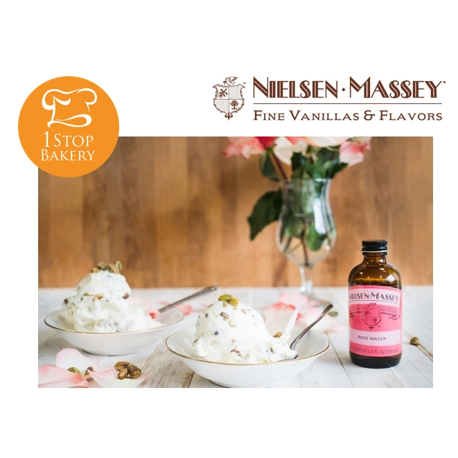 nielsen-massey-rose-water-extract-118-ml-4-oz-กลิ่นกุหลาบ