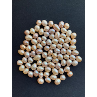 ไข่มุกน้ำจืดธรรมชาติ natural freshwater pearl 9-11mm 10g