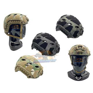 หมวก Fast SF Super High Cut Helmet (Lightweight Version) รุ่นปรับท้ายทอย