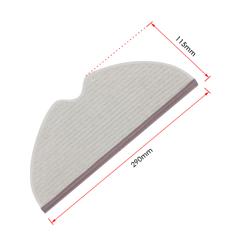 ผ้าถูพื้น mop cloth pad อะไหล่ หุ่นยนต์ดูดฝุ่น Xiaomi Mi รุ่น Roborock