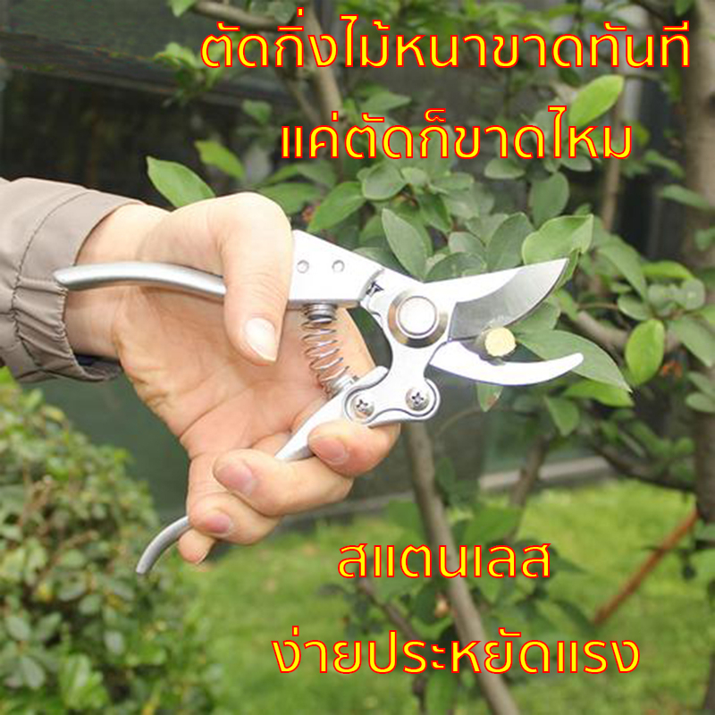 lintaizuo-คีมตัดกิ่งไม้-หัวมีดโลหะผสมsk5ใบมีดคมกริบ-สามารถตัดกิ่งก้านหนา-30-มม-กรรไกรตัดกิ่งไม้กรรไกรตัดต้นไม้กรรไกรแต่ง