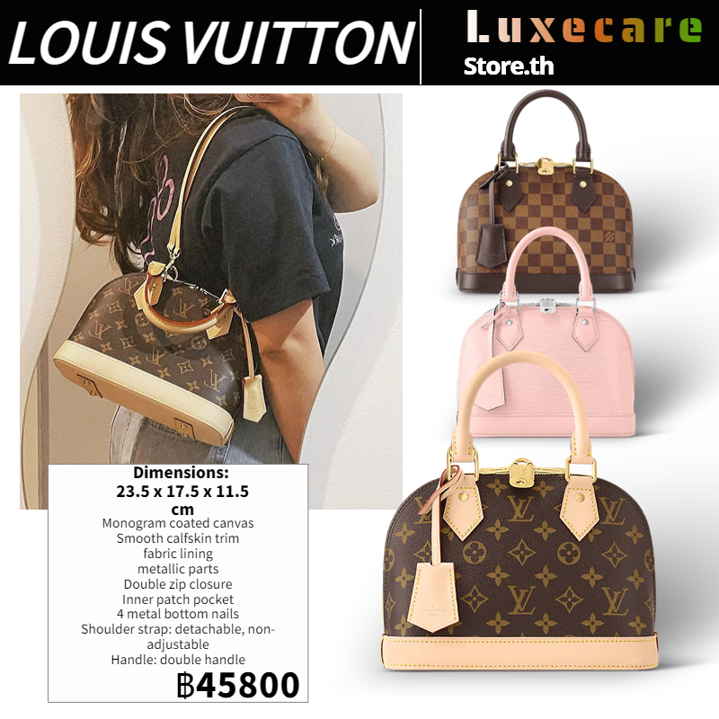 ถูกที่สุด-ของแท้-100-หลุยส์วิตตองlouis-vuitton-alma-bb-fan-bingbing-same-paragraph-สุภาพสตรี-กระเป๋าสะพายไหล่