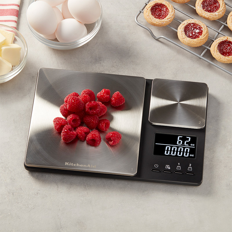 kitchenaid-stainless-steel-dual-platform-scale-black-เครื่องชั่งอาหารดิจิตอล