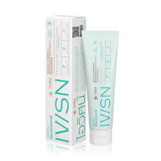 [ข้อเสนอดีที่สุด, ของแท้100%] IVISN ไอวิศน์ Original Toothpaste ยาสีฟัน สูตรนิยมธรรมชาติ 100 กรัม