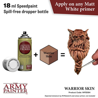 🔥มีของพร้อมส่ง🔥 Army Painter Speedpaint 2.0 Warrior Skin 18ml AP-WP2064 สีทาโมเดล สีอะคริลิคสูตรน้ำ Water Based Acrylic