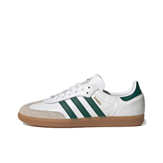 adidas originals Samba White green Sports shoes ของแท้ 100 % style Running shoes