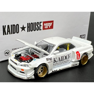 สินค้า Kaido House x Mini GT  Nissan Skyline GT-R (R34) Kaido Works V2