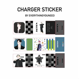 Charger Sticker สติ๊กเกอร์หัวชาร์จ Type C Jackson แจ็คสันหวัง