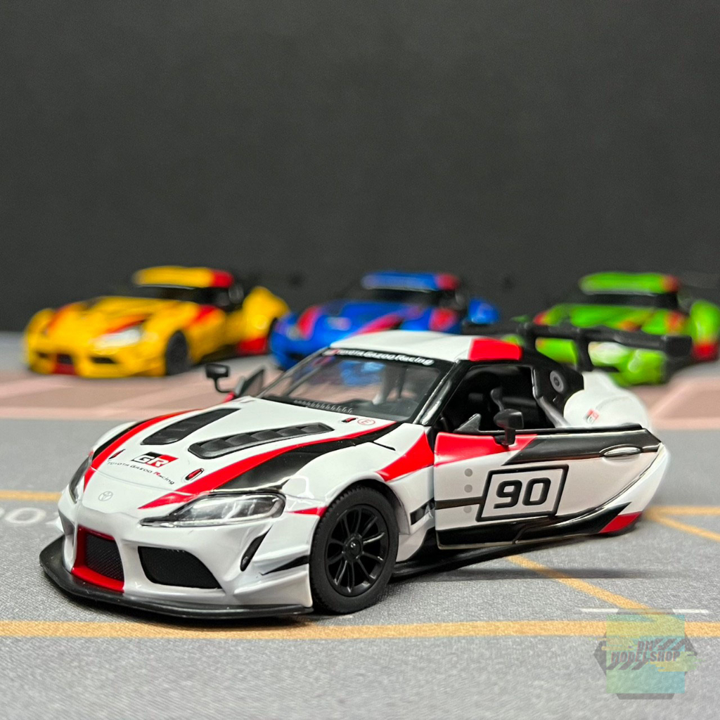 kinsmart-die-cast-model-โมเดลรถเหล็ก-toyota-gr-supra-racing-concept-โตโยต้า-ซูปร้า-สเกล-1-36