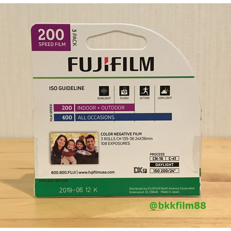 ฟิล์มสี-1-ม้วน-fujifilm-200-35mm-36exp-color-film-ฟิล์มถ่ายรูป-ฟิล์ม-135-fujicolor-bkkfilm-fuji-c200-usa