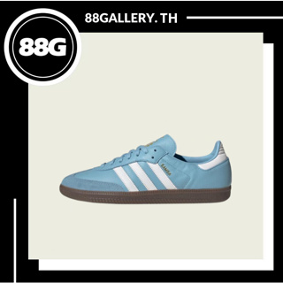 adidas originals Samba น้ำเงิน - ขาว HQ7037