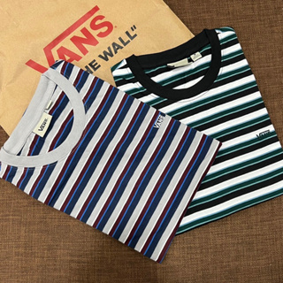 เสื้อยืดVANS SIGNAL STRIPE  T-shirt แท้100% พร้อมส่ง