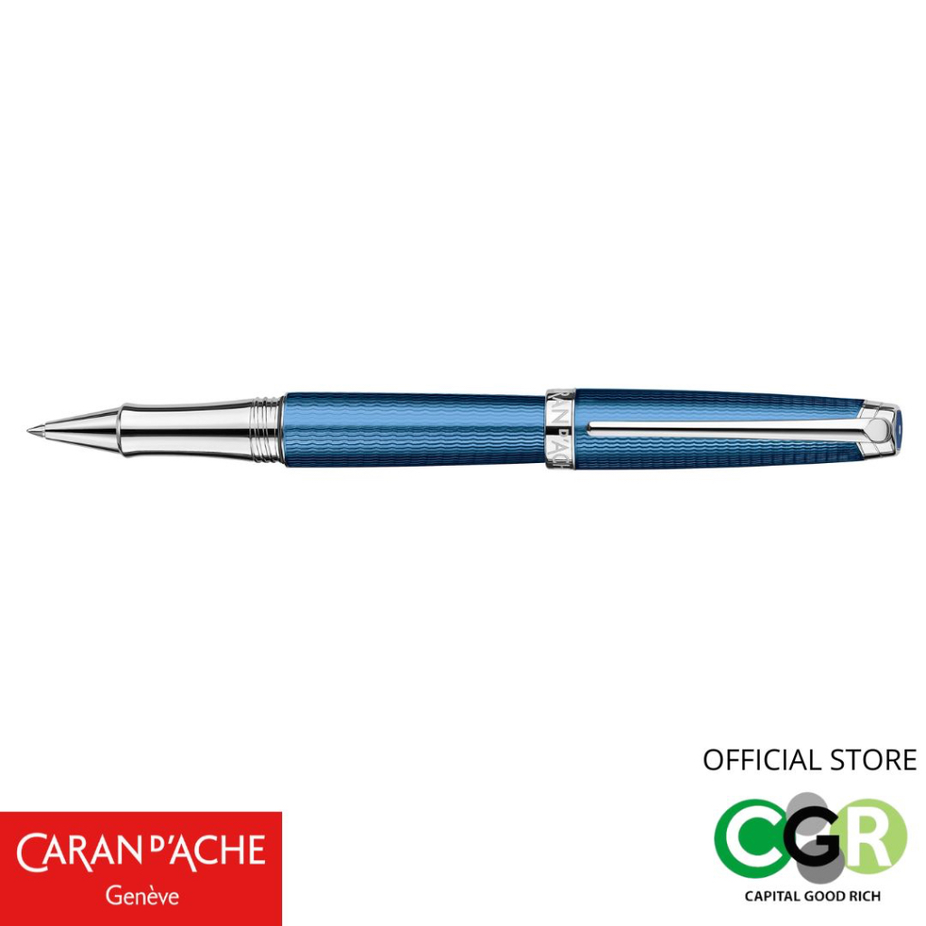 ปากกาโรลเลอร์-caran-dache-4779-l-man-grand-bleu-rollerball-pen-4779-168