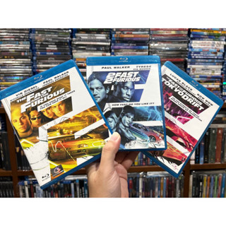 Fast&amp;furious 1-3 : Blu-ray แท้ มีเสียงไทย บรรยายไทย