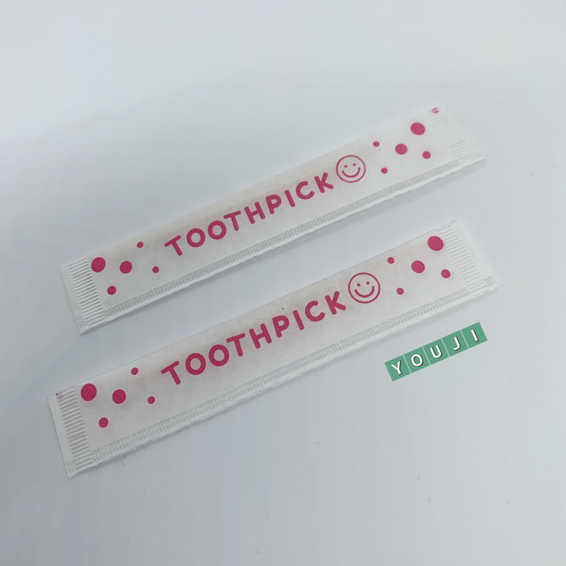 ไม้จิ้มฟันซอง 2 ปลาย 250 ชิ้น Double Ended Toothpick 250 Pcs Shopee Thailand