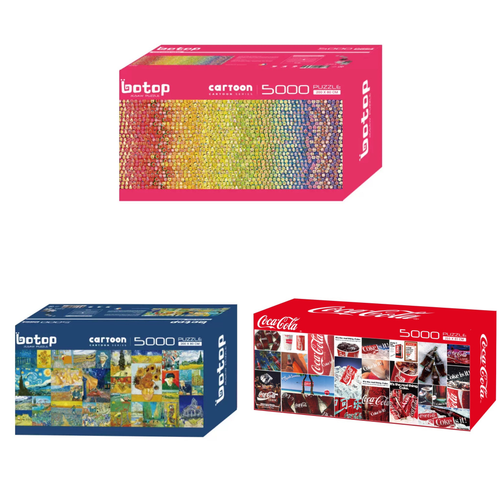 [สินค้าพรีออเดอร์] Botop jigsaw puzzle จิ๊กซอว์นำเข้า 5000 ชิ้น ...