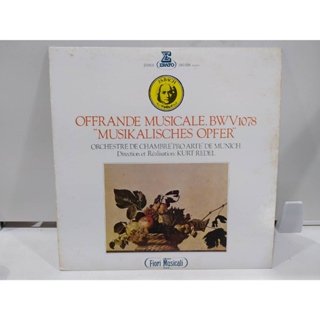 1LP Vinyl Records แผ่นเสียงไวนิล OFFRANDE MUSICALE, BWV1078   (J20A100)