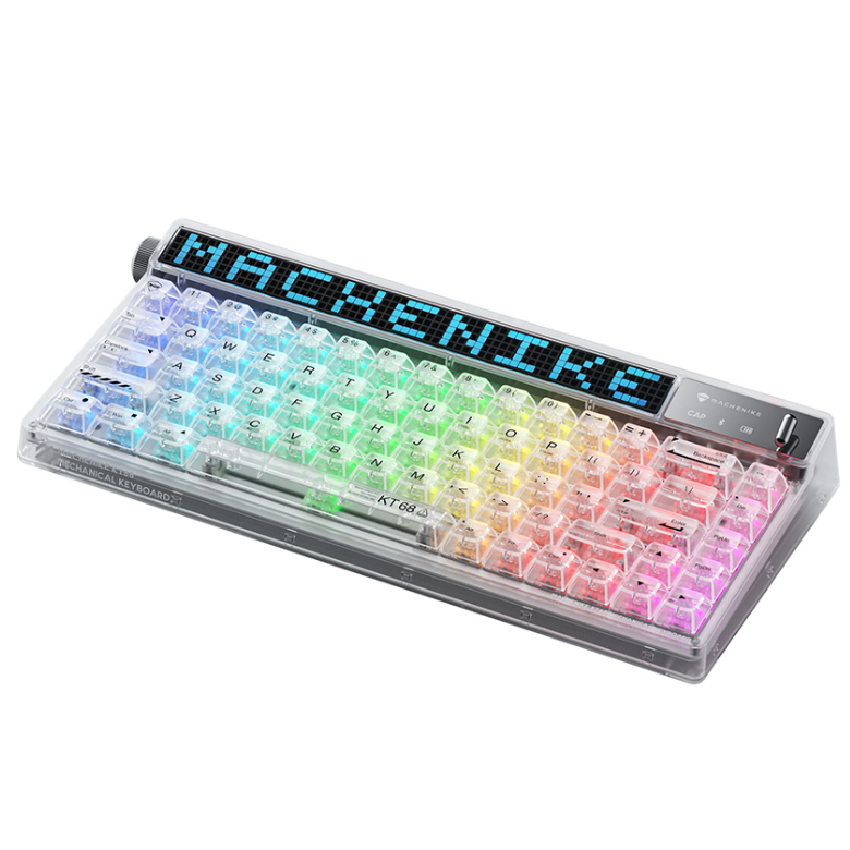 🔥 Machenike KT68 Pro Smart Screen 65% Layout - คีย์บอร์ดไร้สาย ...