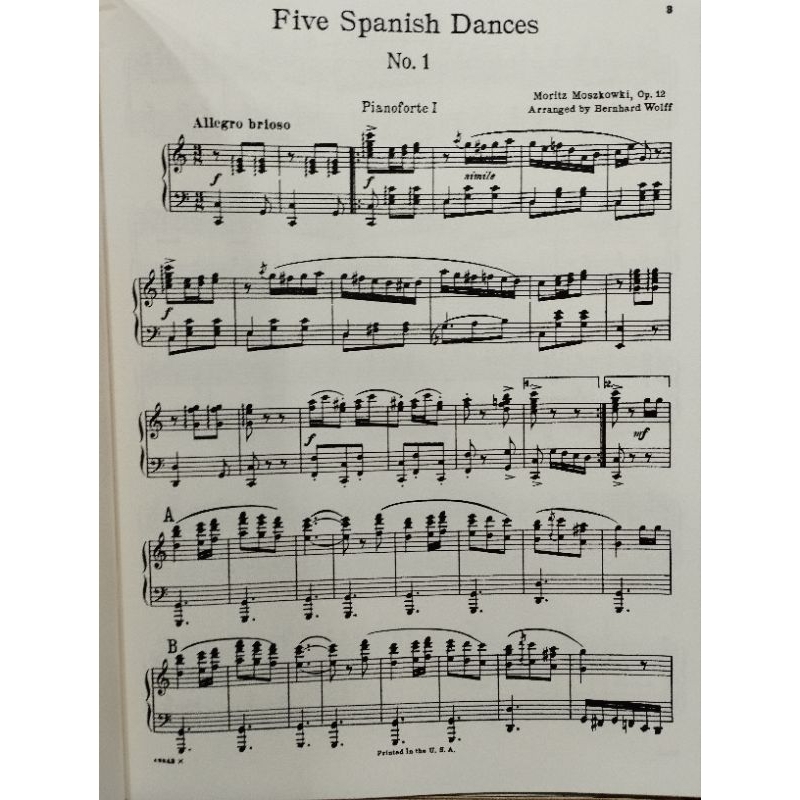 moritz-moszkowski5-spanish-dances-op-12schirmer-library-of-classics-volume-1777-2-pianos-4-hands073999616507