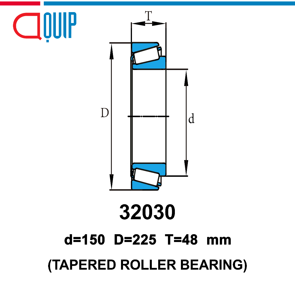 32032-ubc-ตลับลูกปืนเม็ดเรียว-สำหรับงานอุตสาหกรรม-tapered-roller-bearings-สำหรับเพลา-160-มิล-จำนวน-1-ตลับ