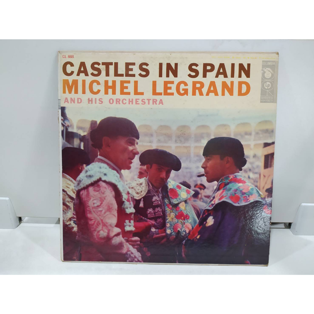 1lp-vinyl-records-แผ่นเสียงไวนิล-castles-in-spain-michel-legrand-j20b158