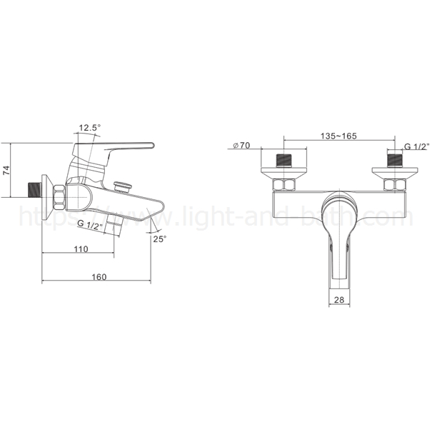 01-06-american-standard-a-3913-200-ก๊อกผสมอ่างอาบน้ำ-แบบติดผนัง-พร้อมชุดฝักบัว-รุ่น-active-ii