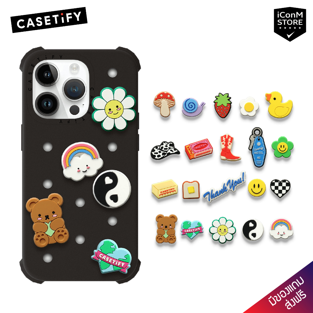 [พร้อมส่ง] CASETiFY The PushIn Case & Pin Set เคสสำหรับ 14 & 13