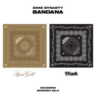Dime Dynasty Bandana ผ้าพันคอ 60x60cm