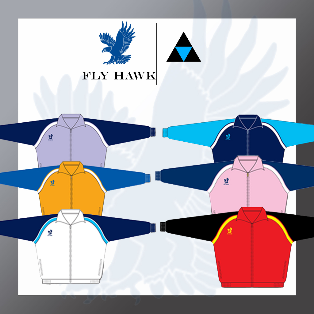 เสื้อวอร์มแขนยาว-เสื้อวอร์มฟลายฮ็อค-ใส่ได้ทั้งหญิงและชาย-fly-hawk-รุ่น-a101-ของแท้-100