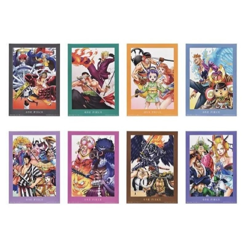 โปสเตอร์วันพีช-one-piece-ichiban-kuji-h-prize-art-plate