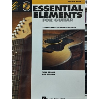 ESSENTIAL ELEMENTS FOR GUITAR BOOK 1 W/CD (HAL)073999626391