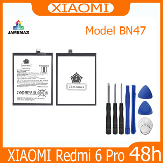 JAMEMAX แบตเตอรี่ XIAOMI Redmi 6 Pro Battery Model BN47 ฟรีชุดไขควง hot!!!