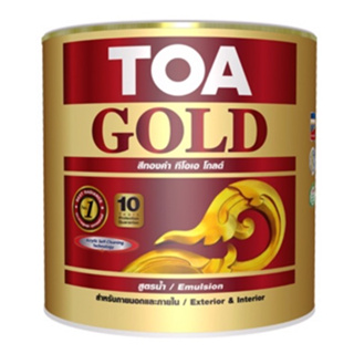 TOA GOLD ทีโอเอ โกลด์ สีทองคำอะคริลิกสูตรน้ำ ขนาด1กก.