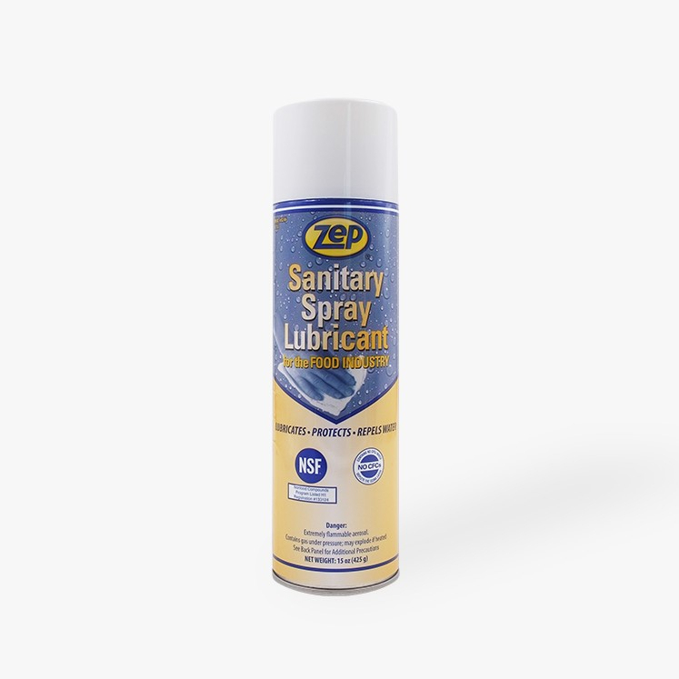 Zep Sanitary Spray Lubricant น้ำยาหล่อลื่นป้องกันสนิม ฟู๊ดเกรด ไม่มีสี