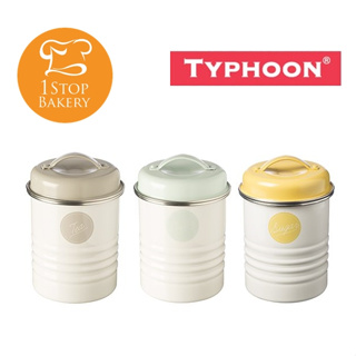 Typhoon 1400.832 Vintage Americana Tea,Coffee,Sugar Set / กระปุกใส่วัตถุดิบเชต 3 ชิ้น