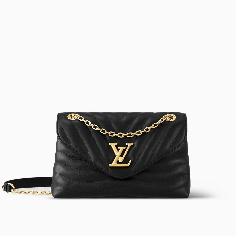 ถูกที่สุด-ของแท้-100-หลุยส์-วิตตองlouis-vuitton-new-wave-women-shoulder-bag-กระเป๋าโซ่-กระเป๋าหลุยวิตตอง-ใบใหญ่