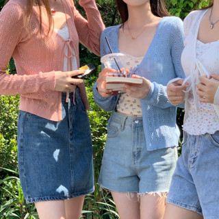 BG ♥ Julia cardigan คาร์ดิแกน 🥨 เสื้อคลุมลูกไม้ เสื้อคลุม คาร์ดิแกน  Becutiegirl