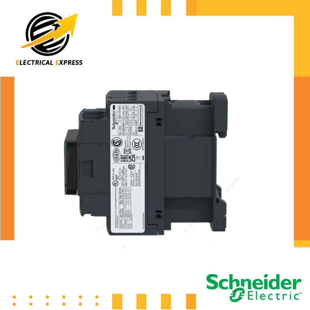 schneider-แมกเนติก-คอนแทคเตอร์-magnetic-contactor-lc1d-lc1d09e7-3p-9a-48vac-1no-1nc