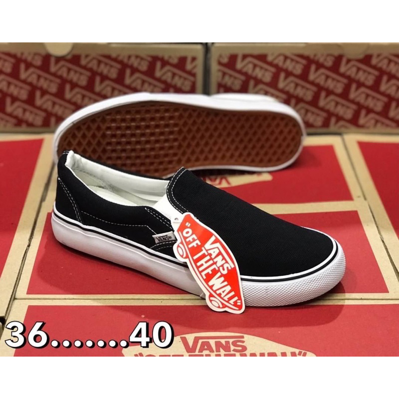 แวนโอลสคูล-vans-old-skoolสีดำ-รองเท้าผ้าใบผู้ชาย-ผู้หญิงจากช็อปแท้-สินค้าพร้อมกล่อง