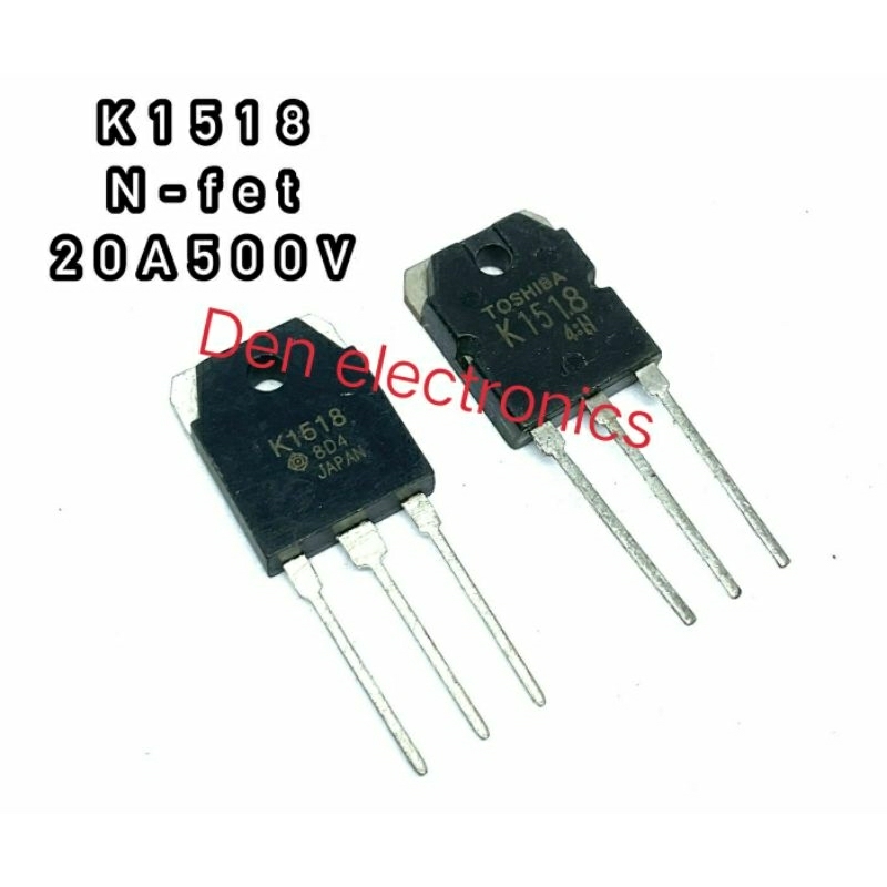 k1518-มี-2ยี่ห้อให้เลือก-ทรานซิสเตอร์-มอสเฟต-mosfet-n-channel-to-247-สินค้าพร้อมส่ง-ออกบิลได้-ราคาต่อตัว