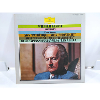 2LP Vinyl Records แผ่นเสียงไวนิล  WILHELM KEMPFF BEETHOVEN Piano Sonatas   (J22C91)