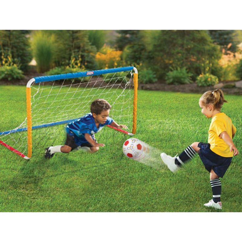 เซตฟุตบอล-พร้อมโกลประตูตาข่าย-little-tikes-easy-score-soccer-set
