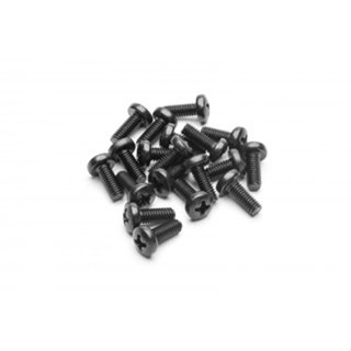 EK-Loop Phillips Head Screw Set M4x10mm - Black (20pcs)