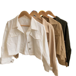 เสื้อแจ็คเก็ตOversizeใส่เป็นเสื้อคลุมได้จ้างานสั่งตัด jacket Jararukuku(โค้ดส่วนลดดู Update หน้าร้าน)