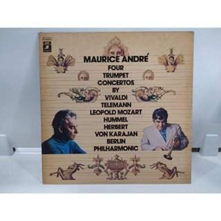 1LP Vinyl Records แผ่นเสียงไวนิล  MAURICE ANDRÉ FOUR TRUMPET CONCERTOS BY VIVALDI   (J22D255)