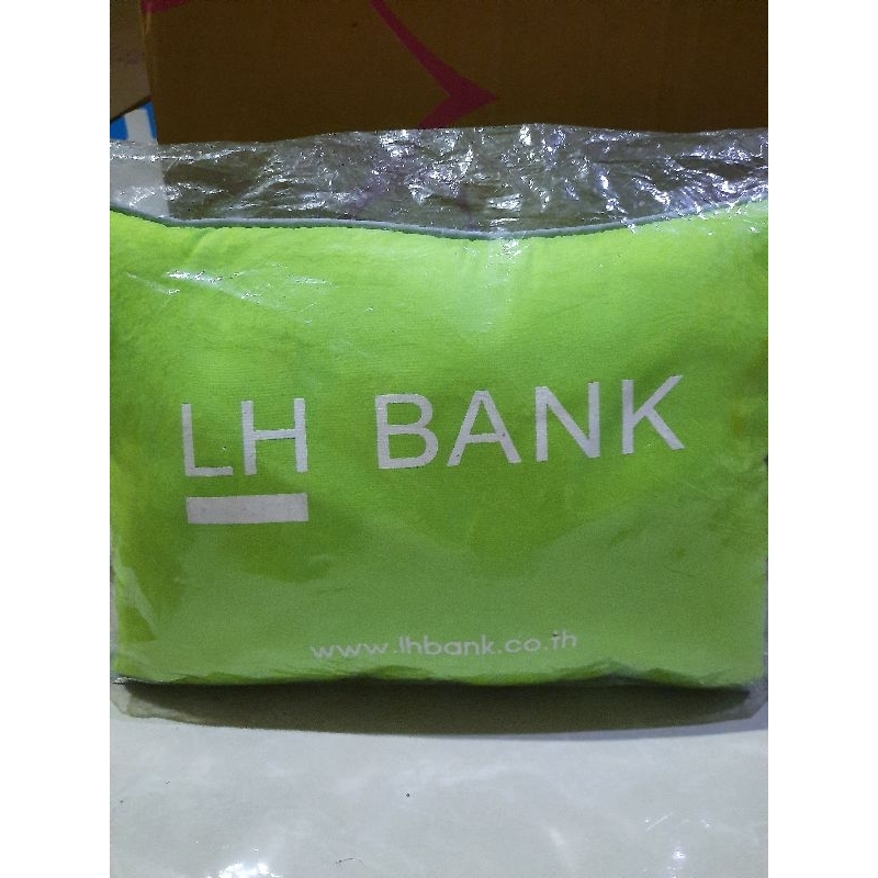 หมอนอิง-ที่ระลึก-ธนาคารlh-bankของเเท้100-ขนาดใหญ่12-8นิ้ว