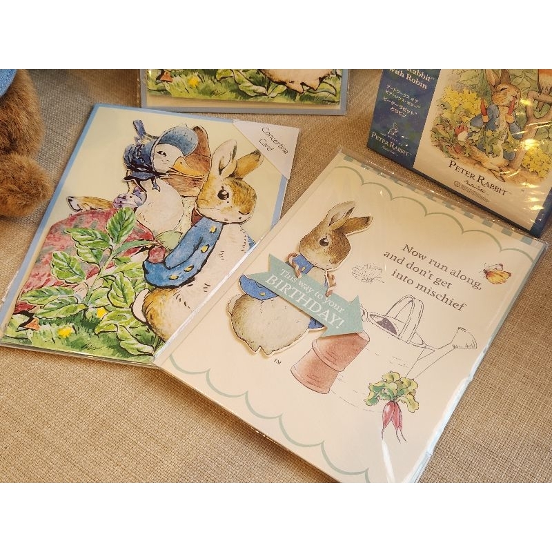 PETER RABBIT Japan : Greeting Cards | Shopee Thailand