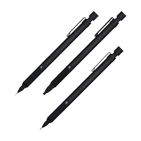 Staedtler Mechanical Pencil Drafting All Black 925 3520B Shopee Thailand